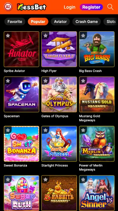 Play online at the KessBet casino