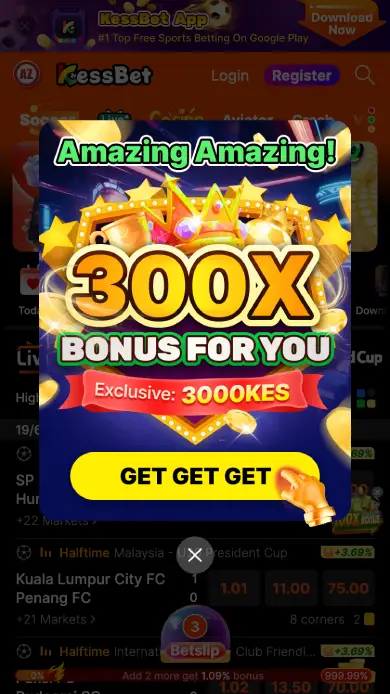 Bonuses from the KessBet bookmaker and casino